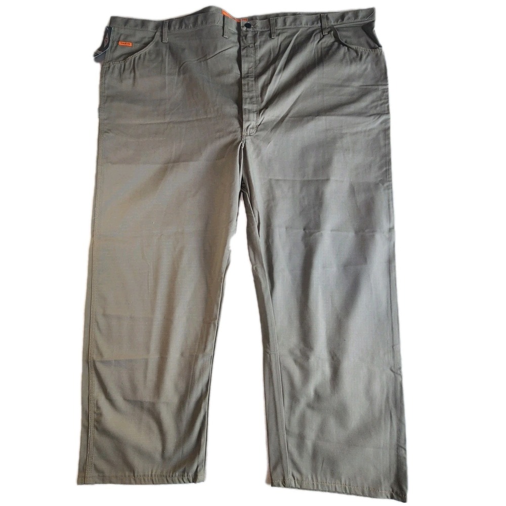 WRANGLER FR Riggs Carpenter Pants Mens 60x30 Beige FR3W02D Flame Resistant NEW